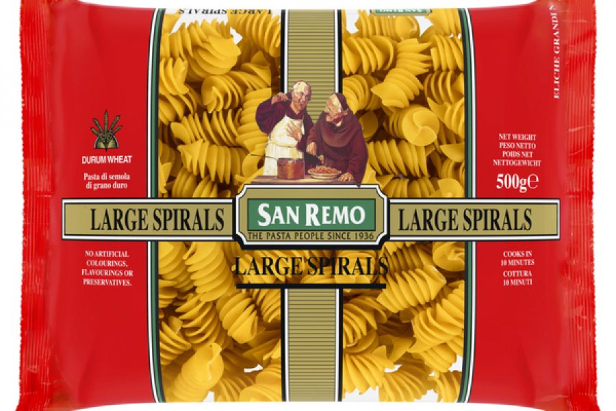 San Remo Pasta large Spirals