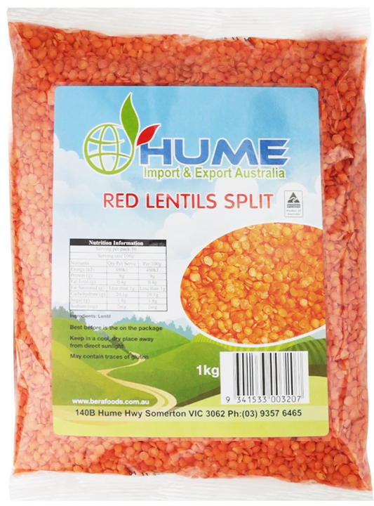 Hume Canadian Red Lentils