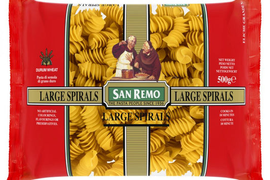 San Remo Pasta large Spirals