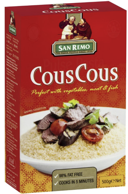 San Remo Pasta CousCous