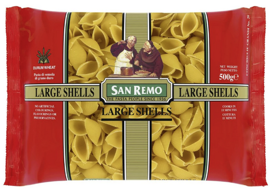 San Remo Pasta Large Shells