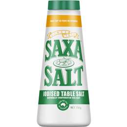 Saxa Isolated Table Salt